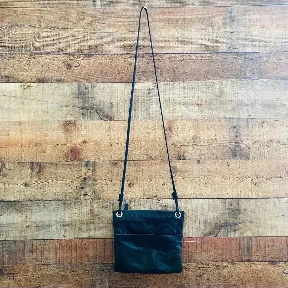 Anthropology Margot Soft Leather Crossbody Purse